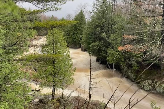 Red Granite Falls